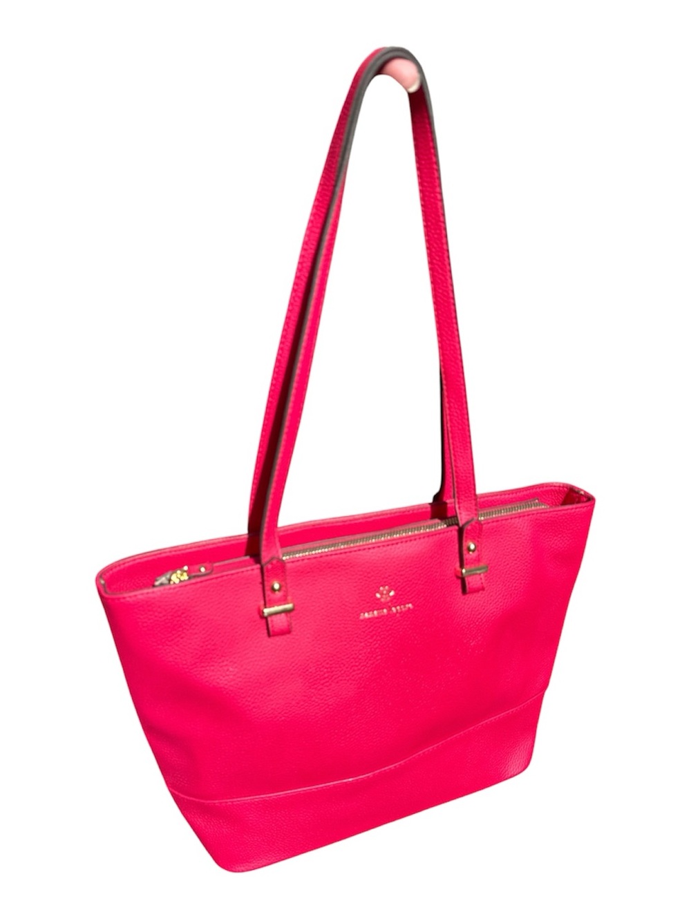 NWOT Nanette Lepore Brielle Shoulder Tote Bag Pink Gold Hardware